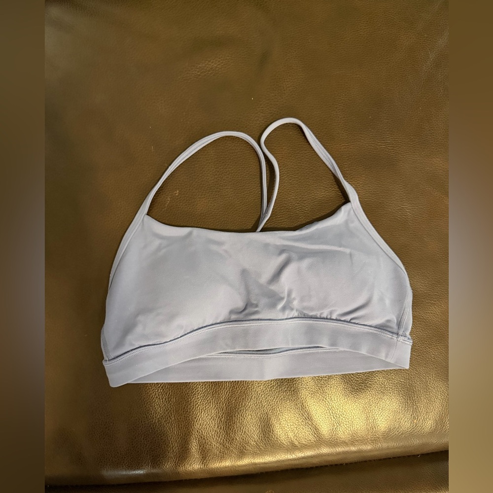 Lululemon Nulu Y Sports Bra in Raindrop size 10